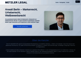 Metzler-legal.de thumbnail