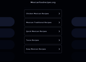 Mexicanfoodrecipes.org thumbnail