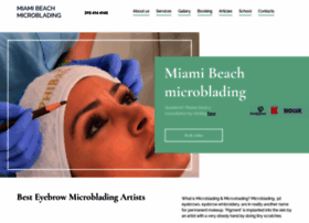 Miamibeachmicroblading.com thumbnail