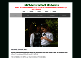 Michaeluniforms.com thumbnail