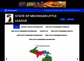 Michiganlittleleague.org thumbnail