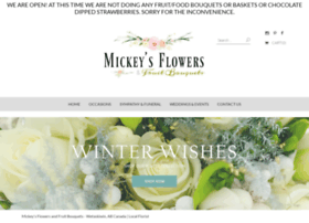 Mickeysflowers.com thumbnail