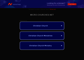 Micro-churches.net thumbnail