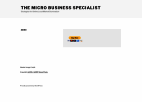 Microbusinessspecialist.com thumbnail