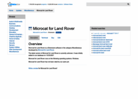Microcat-for-land-rover.updatestar.com thumbnail
