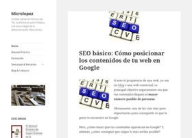 Microlopez.org thumbnail