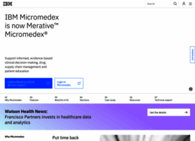 Micromedex.com thumbnail