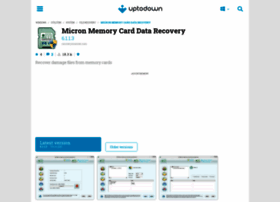 Micron-memory-card-data-recovery.en.uptodown.com thumbnail