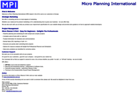 Microplanning.co.uk thumbnail