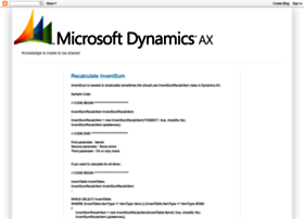 Microsoft-dynamics-ax-erp.blogspot.com thumbnail