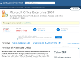 Microsoft-office-enterprise-2007.software.informer.com thumbnail