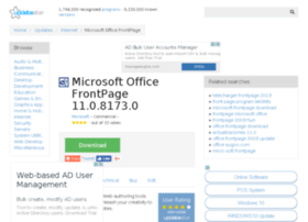 Microsoft-office-frontpage.updatestar.com thumbnail