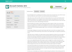 Microsoft-publisher.fileplanet.com thumbnail