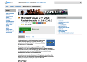 Microsoft-visual-c-2008-redistributable.updatestar.com thumbnail