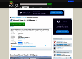 Microsoft-visual-cpp-express.soft32.com thumbnail