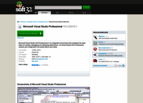 Microsoft-visual-studio-professional.soft32.com thumbnail