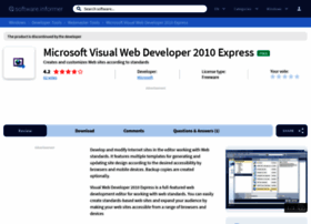 Microsoft-visual-web-developer-2010-expr3.software.informer.com thumbnail