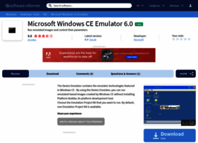 Microsoft-windows-ce-emulator.software.informer.com thumbnail