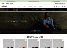 midas shoes online