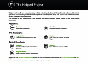 Midgard-project.org thumbnail