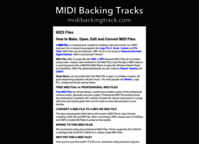 Midibackingtrack.com thumbnail