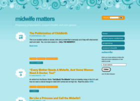 Midwife-matters.com thumbnail