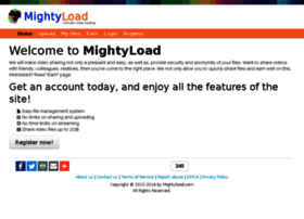 Mightyload.com thumbnail