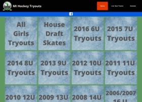 Mihockeytryouts.com thumbnail