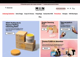 Miin-cosmetics.fr thumbnail
