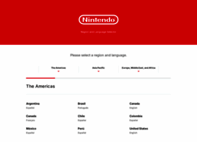 Nintendo Region Selector - Official Site