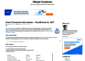 Mikaelkoskinen.net thumbnail