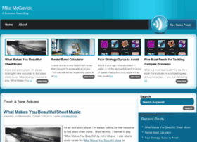 Mikemcgavick.com thumbnail