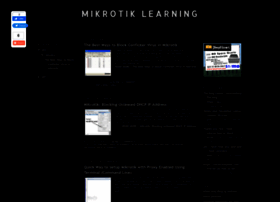 Mikrotik-learning.blogspot.com thumbnail