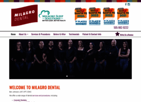 Milagrodentalnm.com thumbnail