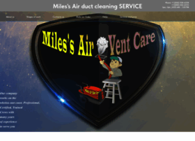 Milesairventcare.com thumbnail