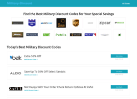 Military-discount.org thumbnail