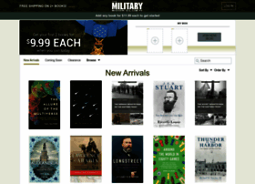 Militarybookclub.com thumbnail