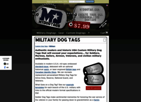 Militarydogtagsusa.com thumbnail