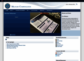Militarypay.defense.gov thumbnail