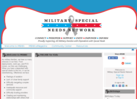 Militaryspecialneedsnetwork.com thumbnail