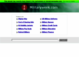 Militaryweek.com thumbnail