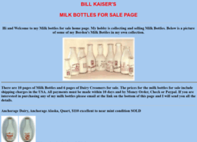 Milkbottlesforsale.com thumbnail