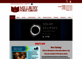Millburylibrary.org thumbnail