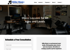 Millermusiclessons.com thumbnail
