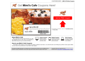 Mimiscafe.couponrocker.com thumbnail
