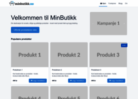 Minbutikk.no thumbnail
