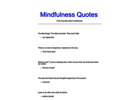 Mindfulnessquotes.com thumbnail