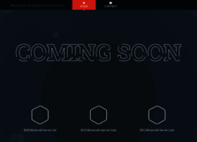 Minecraft Multiplayer Servers List Com At Wi Minecraft Server List Comming Soon