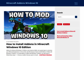 Minecraftaddons10.wordpress.com thumbnail