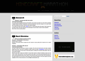 Minecraftmarathon.org thumbnail